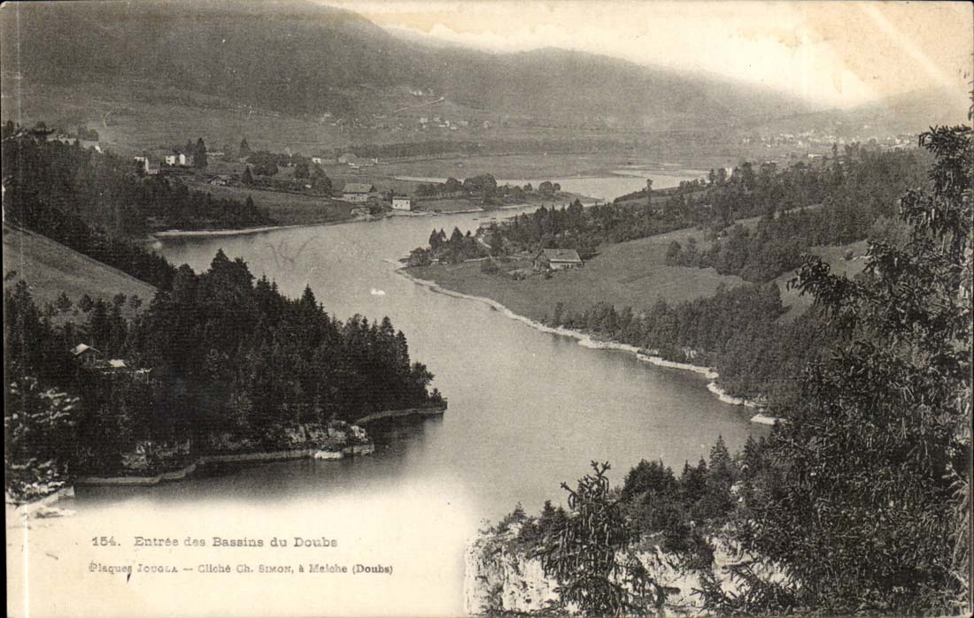 CPA Entree des bassins du Doubs 