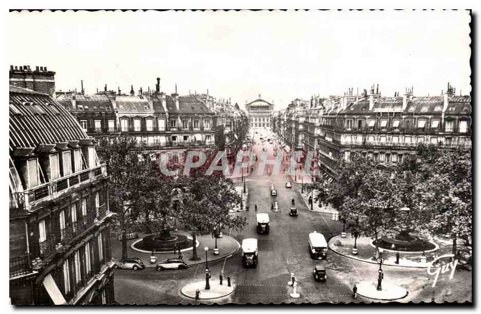 CPM Paris Avenue de l'opera