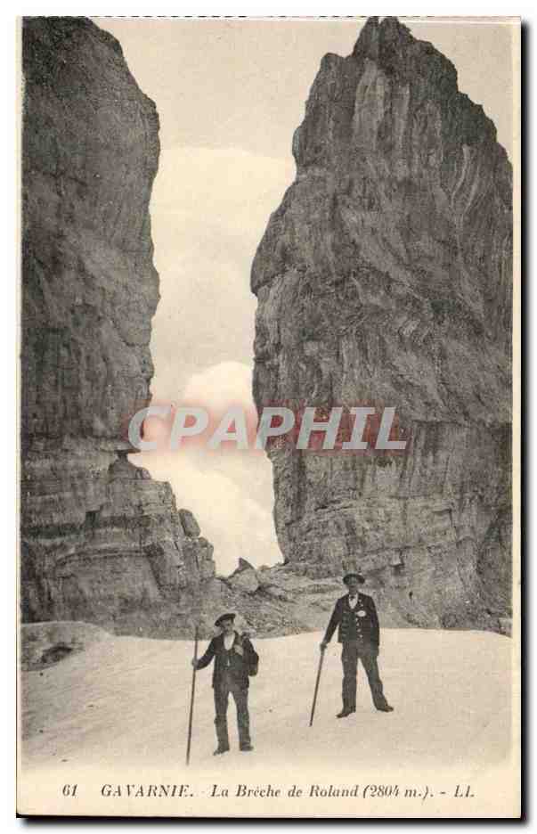 CPA Gavarnie La Breche de Roland (alpinisme alpiniste)