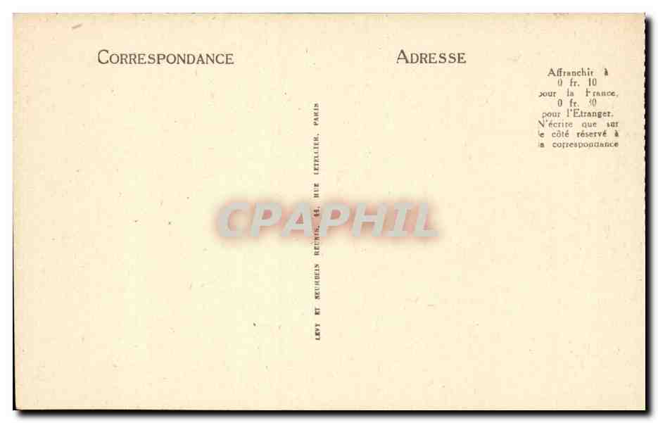 CPA Gavarnie Le cirque le pont de neige (alpinisme alpiniste) — Verso
