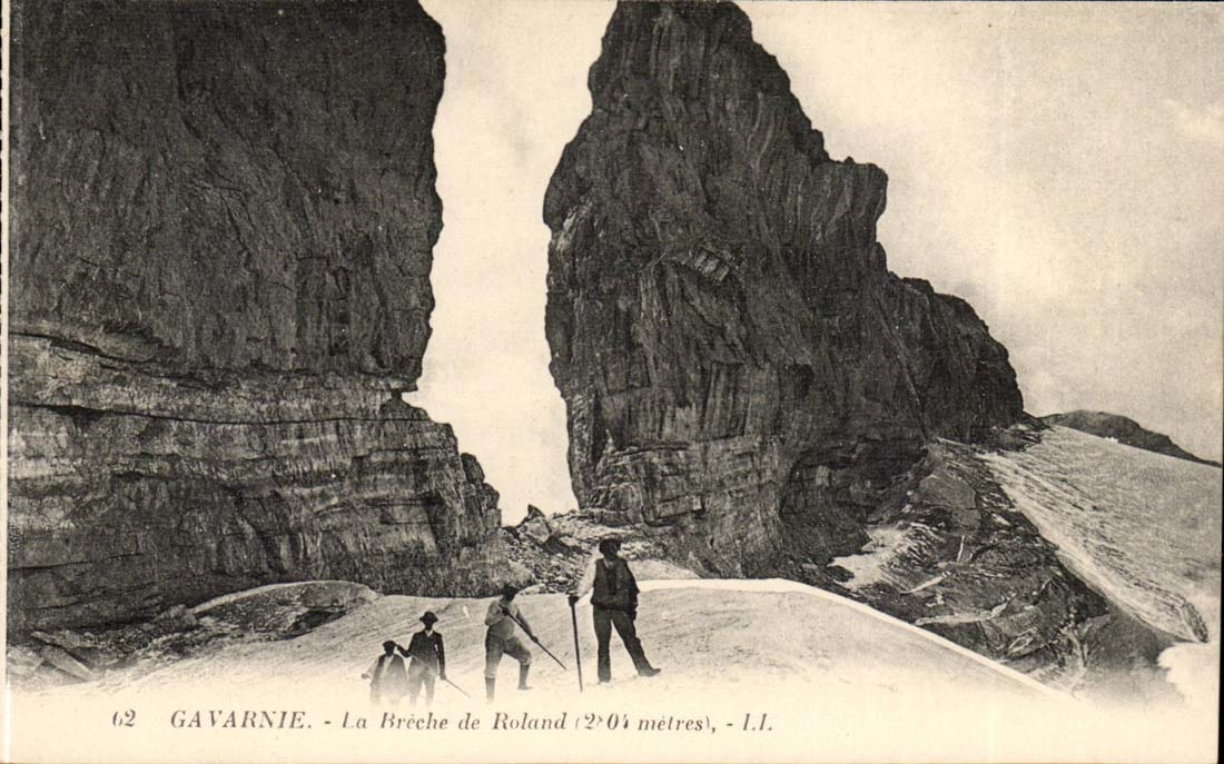 CPA Gavarnie La breche de Roland (2804m)
