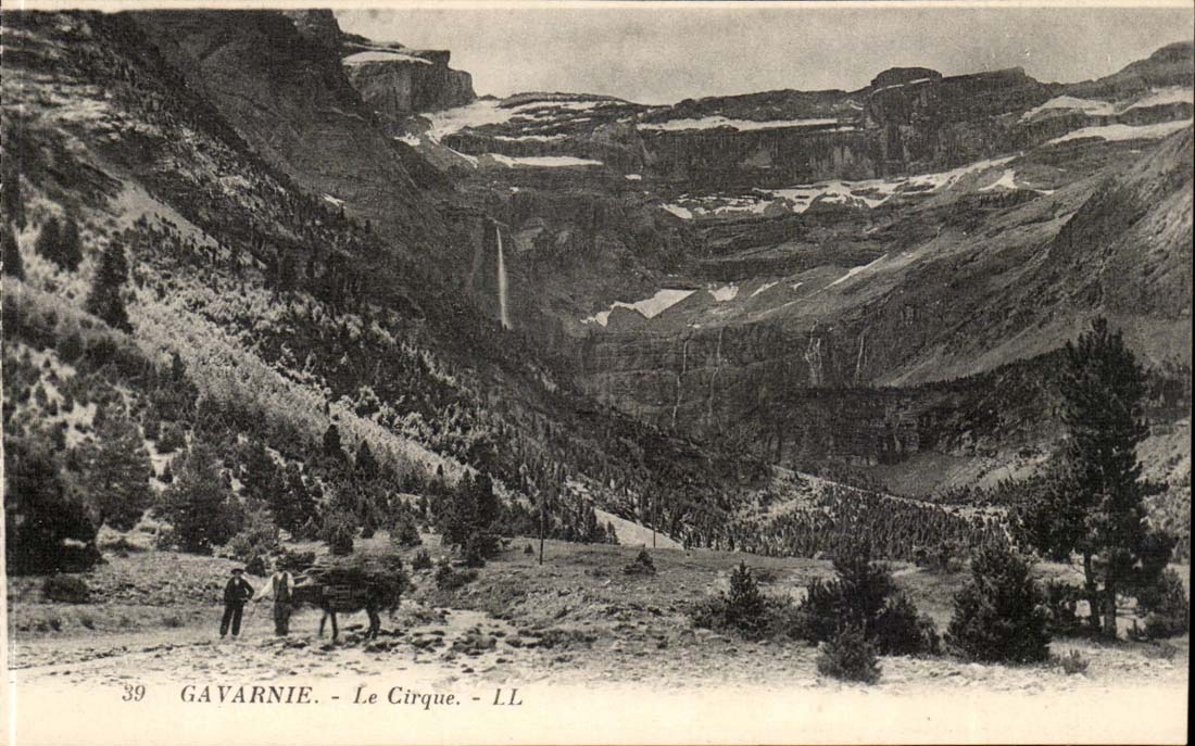 CPA Gavarnie Le cirque 