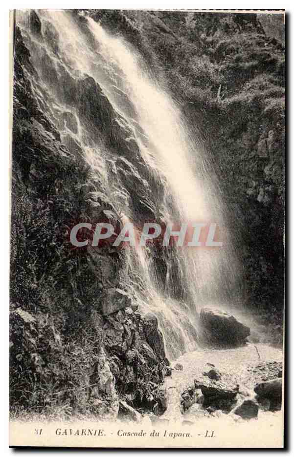 CPA Gavarnie Cascade du Lapaca