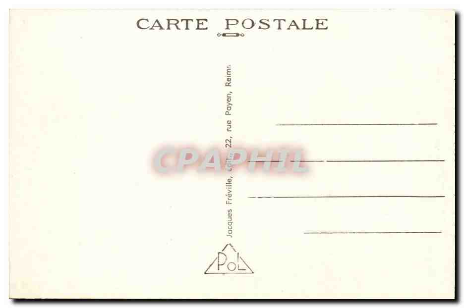 CPA Somme Py A km monument de Navarin a la memoire des morts des armees alliees de Champagne — Back