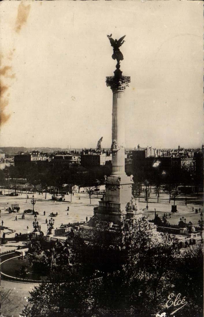 Monument des Girondins — Bordeaux — Édition Victor Hugo, Bordeaux