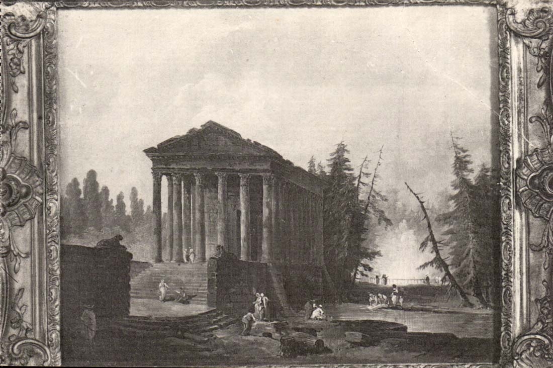 Paris - Palais des Beaux Arts de la Ville Paris - Le Temple Antique - Hubert Robert - CPA 