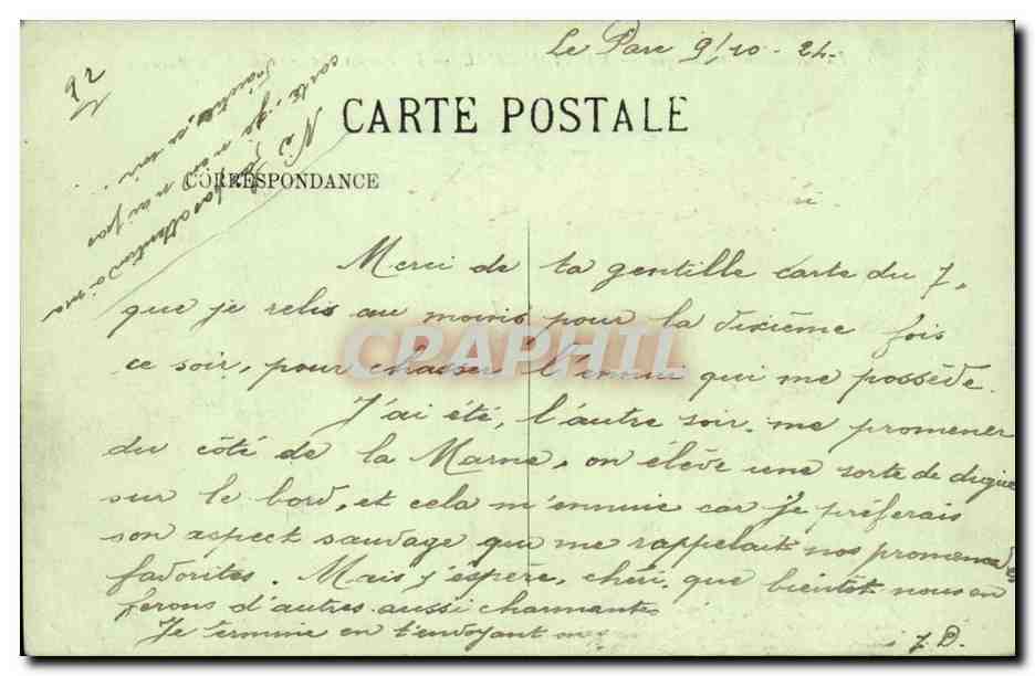 La Maurienne - Saint Michel Le Pas du Roc CPA  — Rückseite