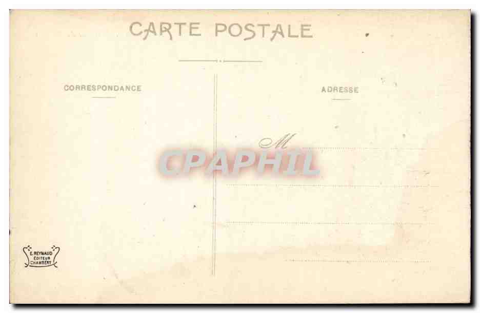Aix les Bains - et le Lac du Bourget CPA  — Rückseite