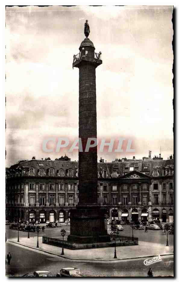 Paris 1 - La Colonne Vendome - CPA 