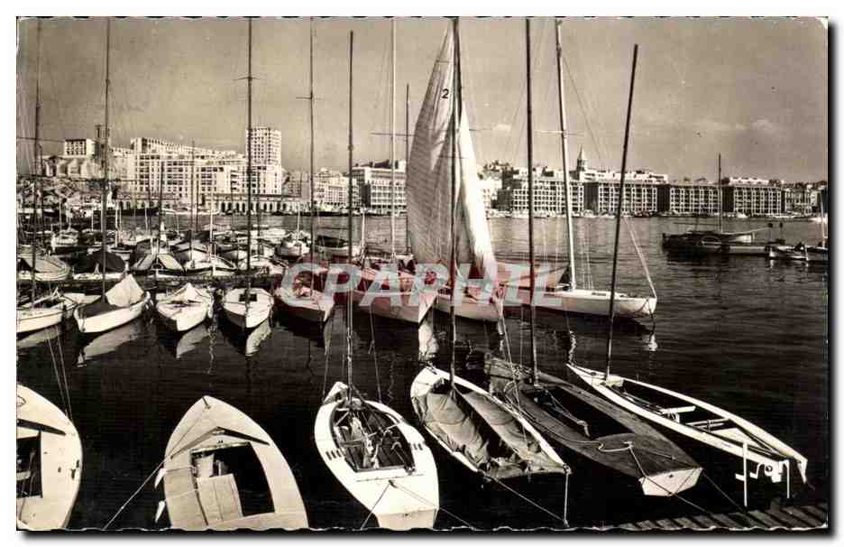 Marseille - Le Vieux Port CPA 