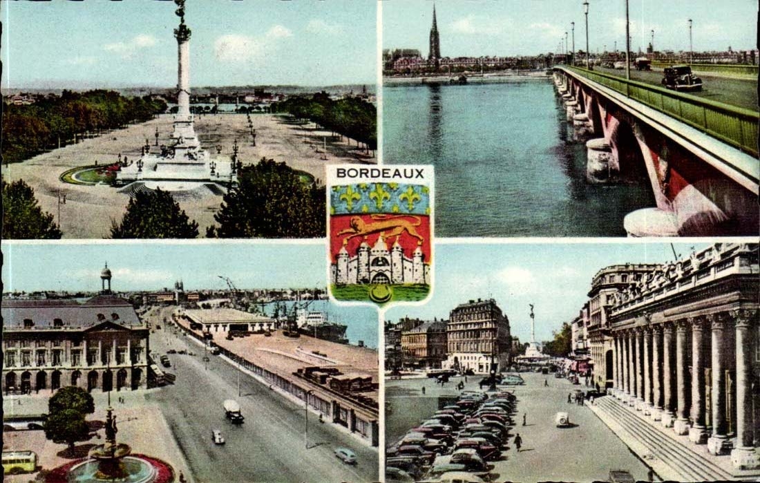 Bordeaux — vue panoramique — Bloc Frères
