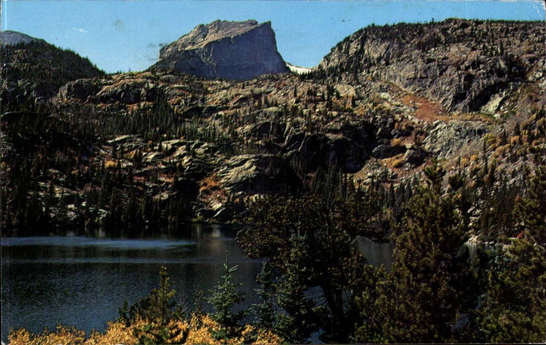 Etats Unis - USA - Colorado - Bear lake et Hallett Peak - Rocky Mountain National Park - CPA 