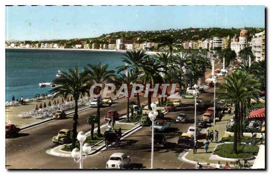Nice - Cote d'Azur - La Promenade Anglais - CPA 