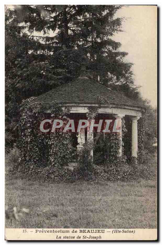Beaujeu - Preventorium - La Statue de Saint Joseph - CPA 