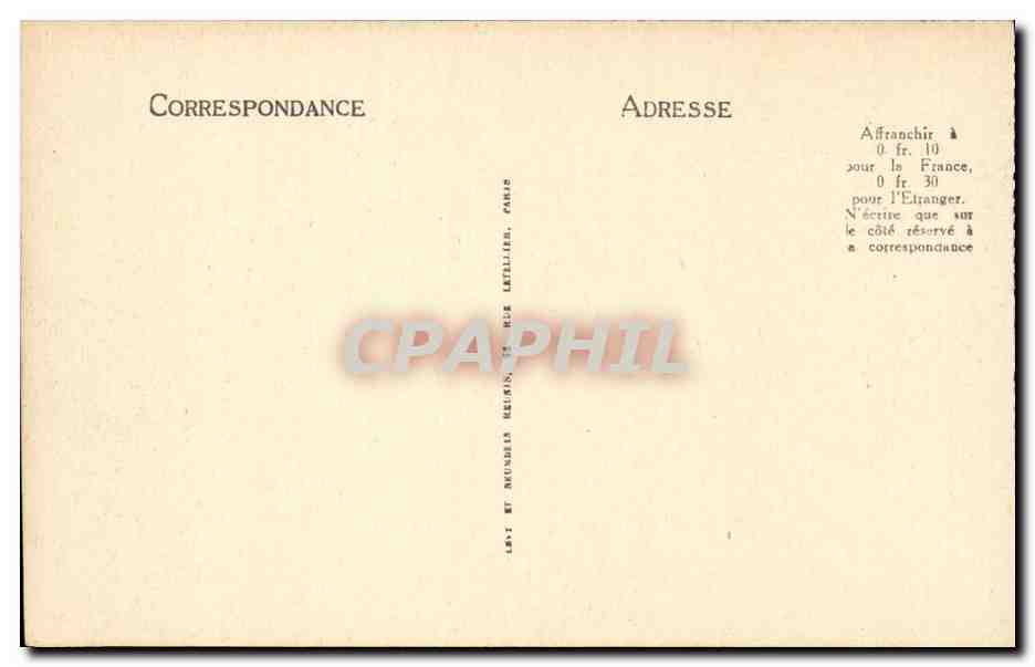 Luz - L'Eglise des Templiers CPA  — Verso