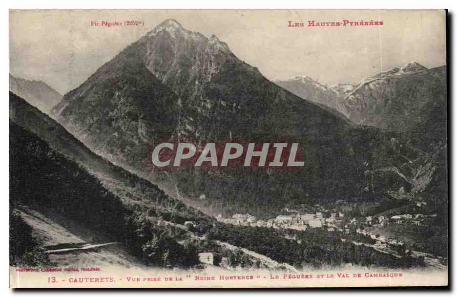 Pic Pégaière (2152m) — Les Hautes-Pyrénées — Éditeur L'Édition Cauterets, n°13