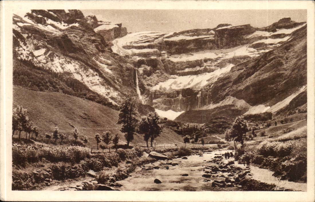 Le Cirque et le Gave - Gavarnie — Édition photo Quinault - Lourdes, n° 223 bis