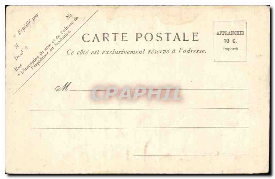 Lourdes - Funiculaire CPA  — Verso