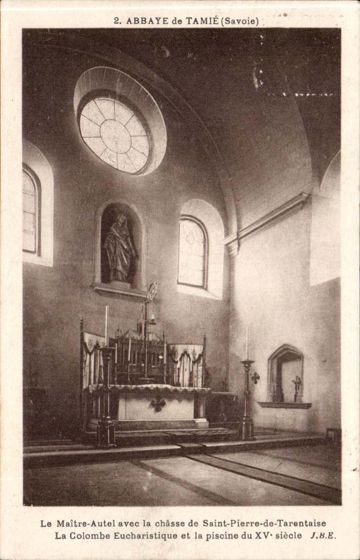 Abbaye de Tamie - Saint Pierre de Tarentaise CPA 