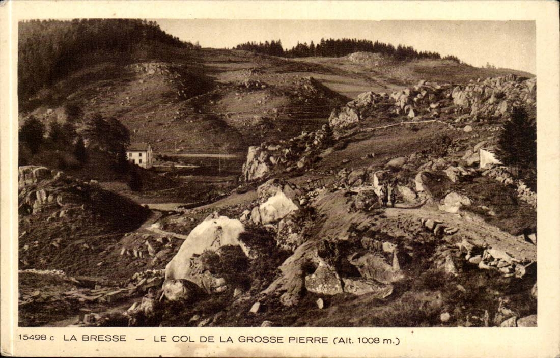La Bresse - Le Col de la Grosse Pierre Alt 1008 - CPA 