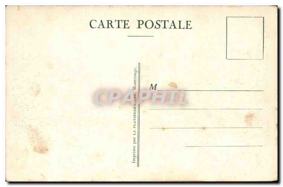 Vittel - Le Parc - Chalet des Anes - CPA  — Verso