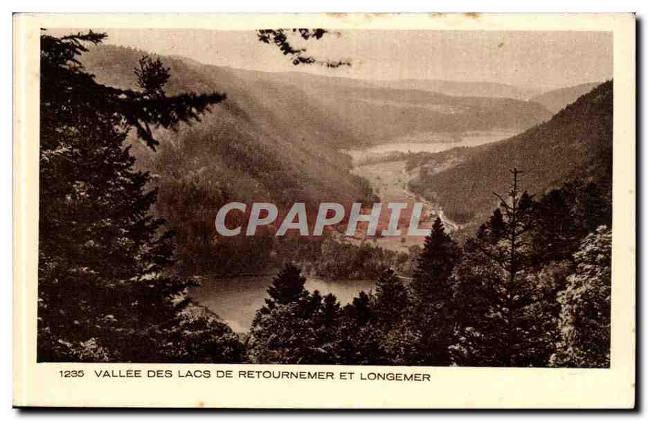 Vallee des lacs de Retournemer et Longemer — Collection Les Vosges — n° 1235
