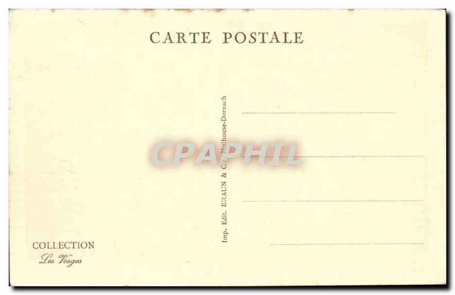 Vallee des lacs de Retournemer et Longemer — Collection Les Vosges — n° 1235 — Reverso