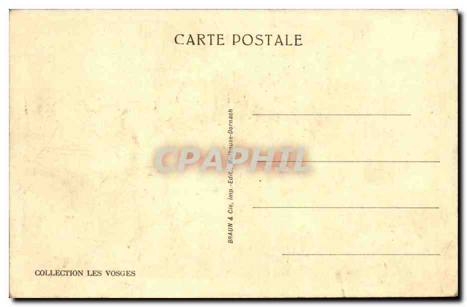 la Bresse - Lac des Corbeaux - CPA  — Verso
