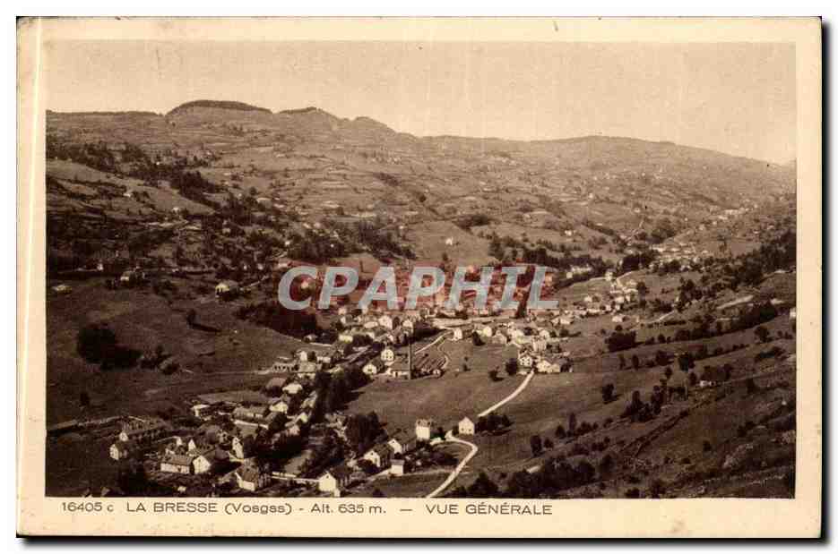 La Bresse - Alt 635 Vue Generale - CPA 