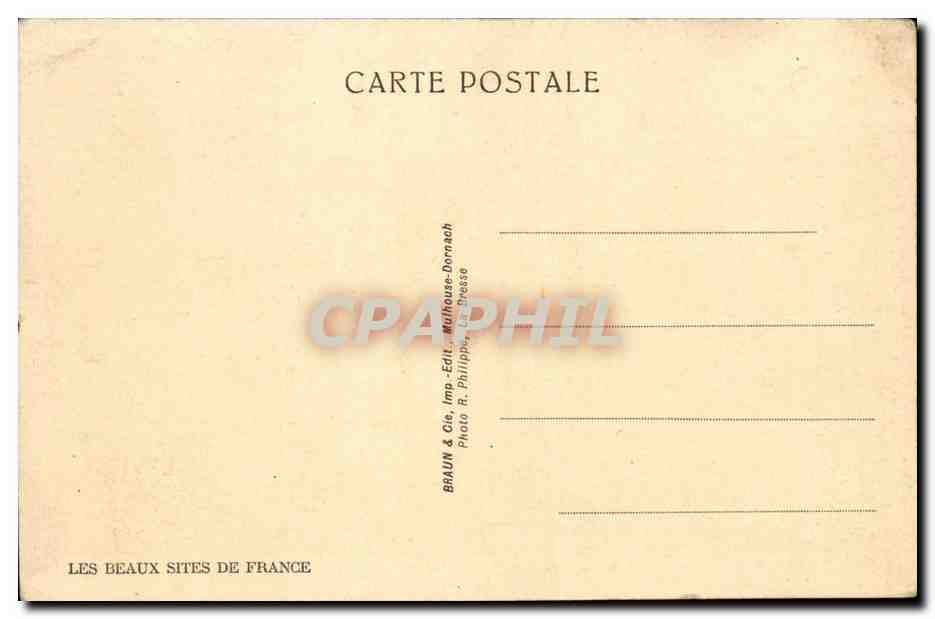 La Bresse - Alt 635 Vue Generale - CPA  — Verso