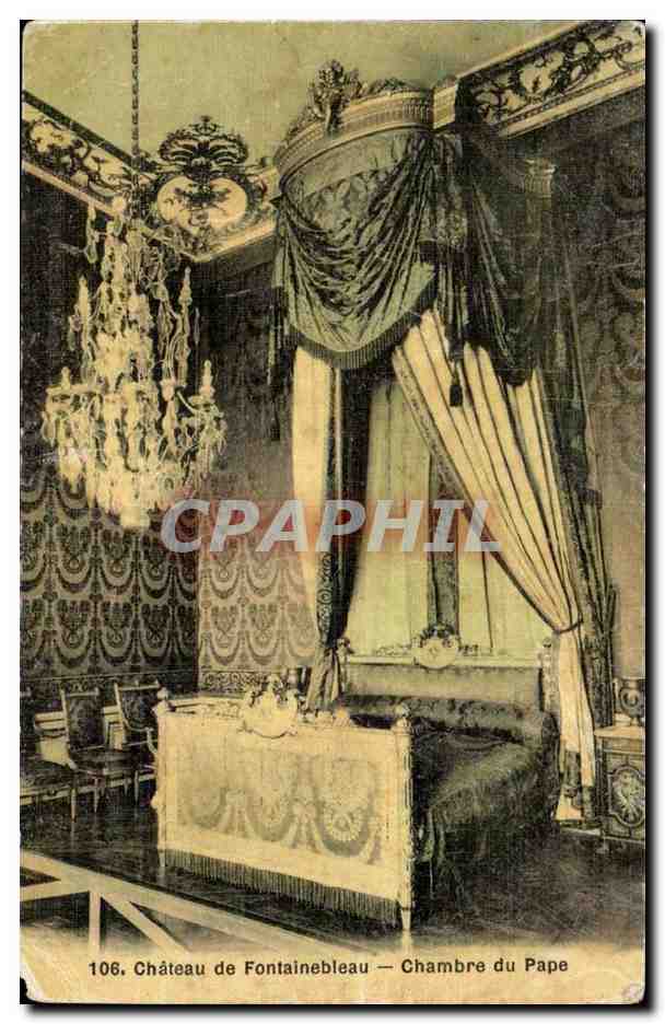 Château de Fontainebleau — Chambre du Pape — n°106