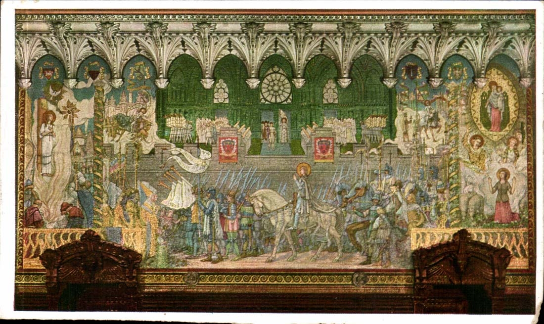 La Basilique de Fourviere - Jeanne D'Arc - CPA 