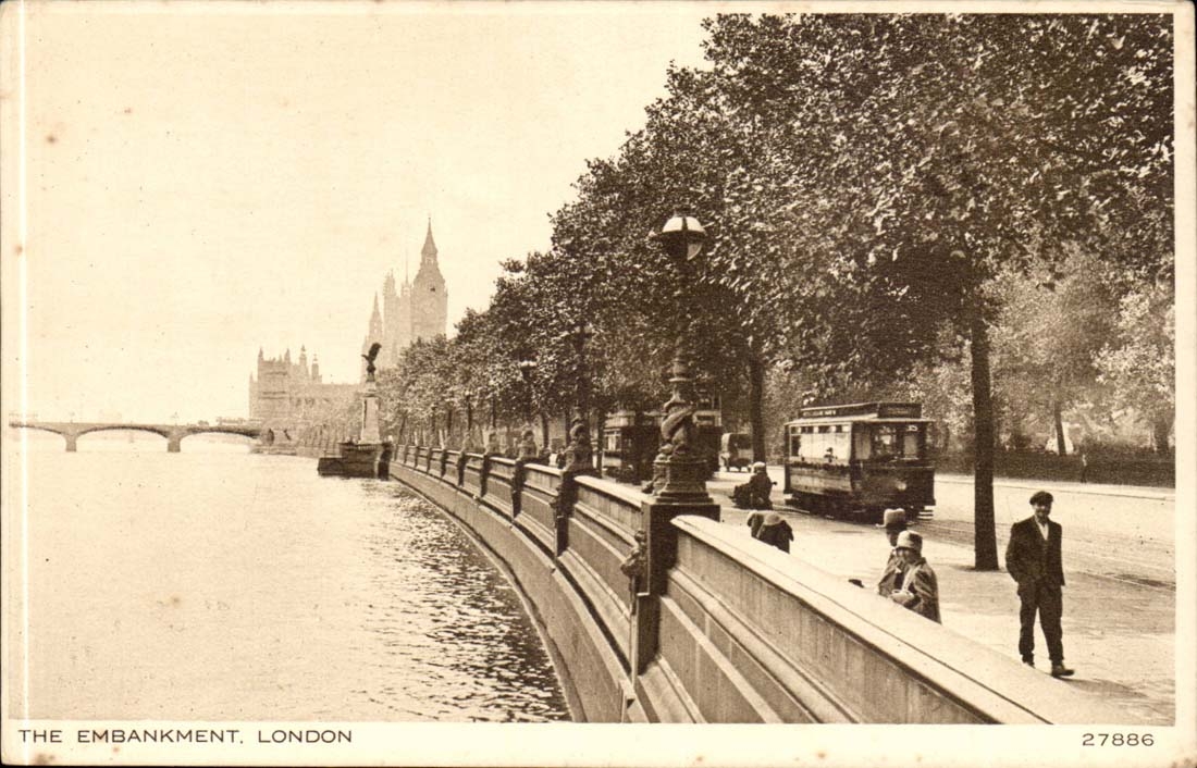 Angleterre - England - London - Embankment - CPA 