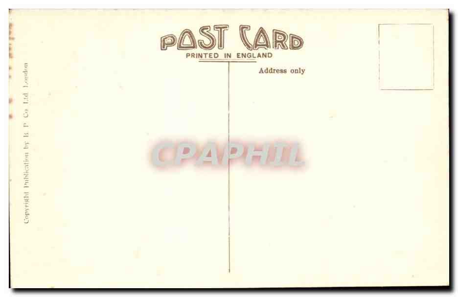 Angleterre - England - London - pauls from bankside - bateau - boat - CPA  — Rückseite