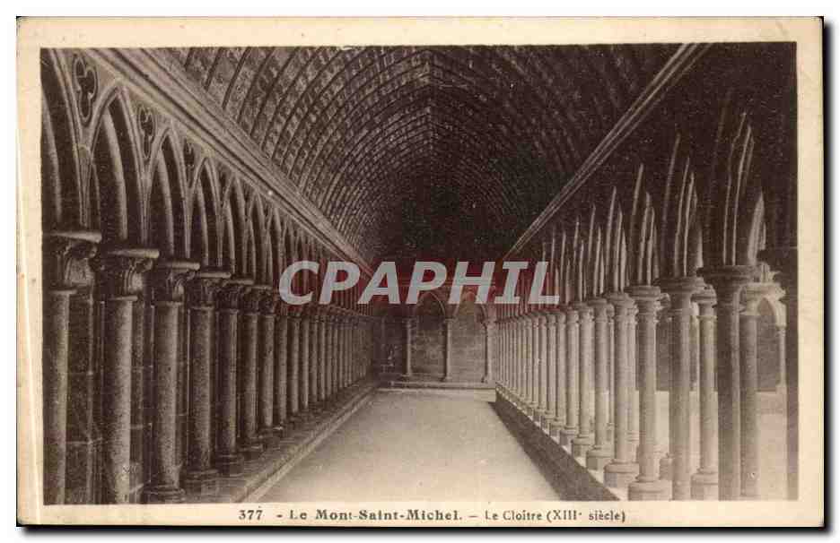 Le Mont Saint Michel - Le Cloitre - CPA 