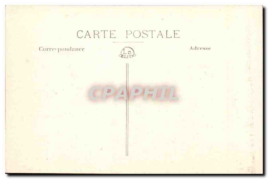 Verdun - Avant la Grande Guerre - Vue Generale prise du Pont d'Anthouard - CPA  — Rückseite