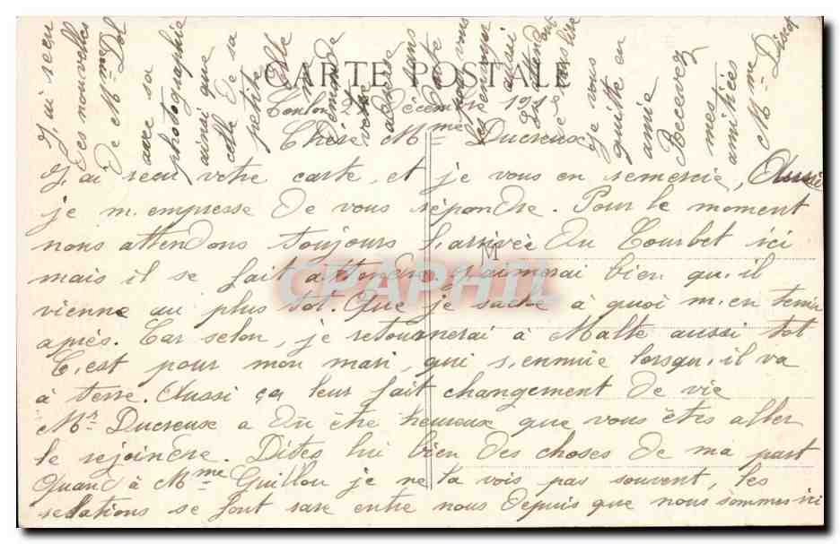 Toulon - Allée der Palmen - Place de la Liberté — B.C. n°106 — Rückseite