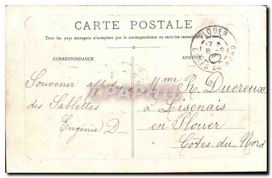 Toulon — Mourillon — Port du Refuge — Edit. Figard — Rückseite