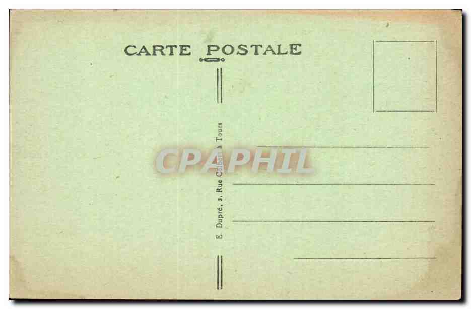 Blois - Le Chateau - Vue Generale cote sud - CPA  — Verso