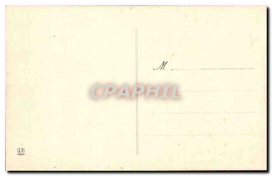 Lourdes - La Basilique - Les Remparts - CPA  — Verso