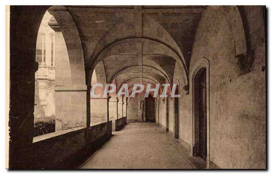 abbaye St Pierre de Solesmes - Le Petit Cloitre - CPA 