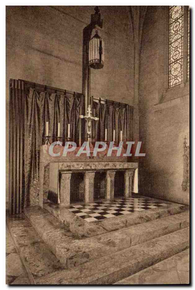 Eglise abbatiale St Pierre de Solesmes - Le Maitre Autel - CPA 