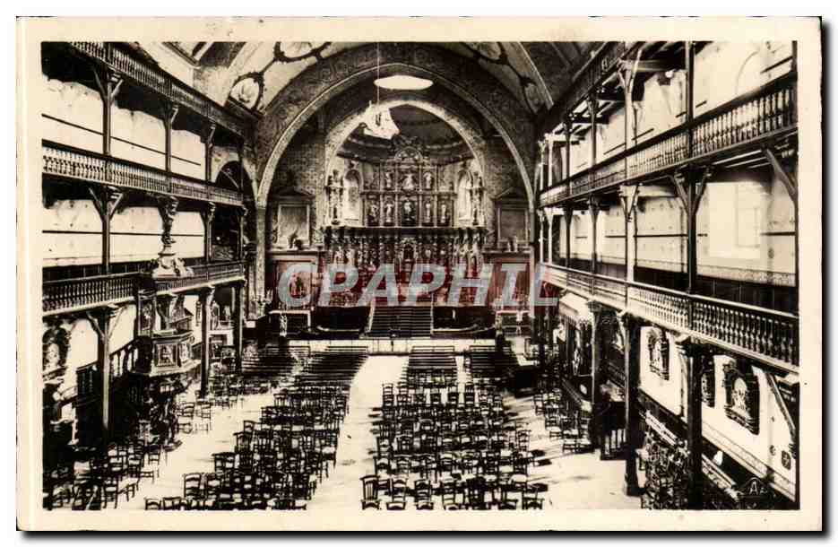 Église paroissiale de Saint-Jean-de-Luz — mariage de Louis XIV — éditeur (SI) « REAL-PHOTO » C.A.P. PARIS