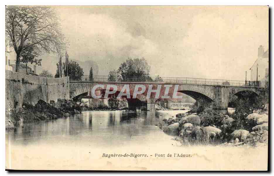 Bagnères-de-Bigorre — Pont de l'Adour — éditeur non identifié