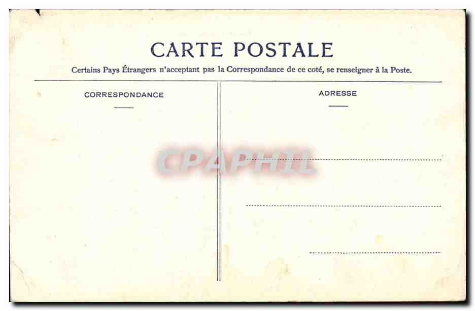 Dieppe CPA Vue generale du vieux chateau — Verso