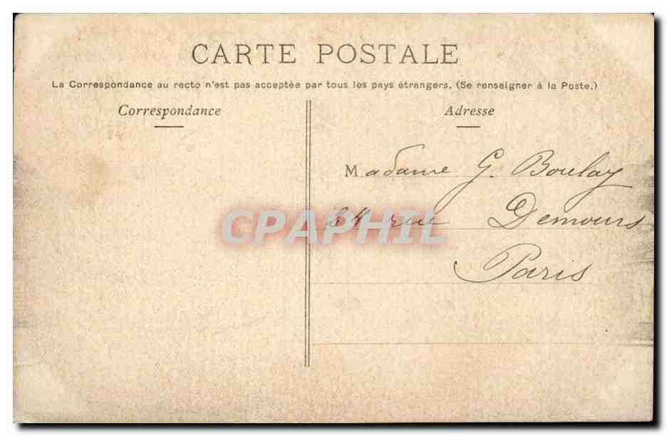 Dieppe CPA Les Tourelles et le theatre — Verso