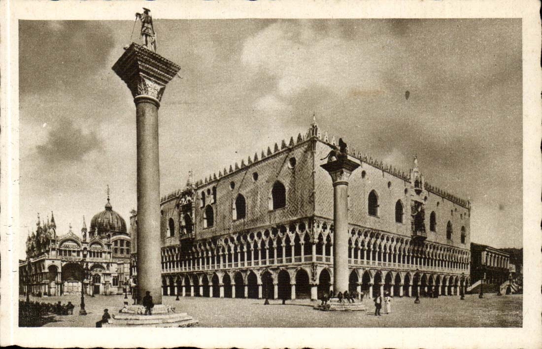 italie italie Venezia CPA Palazzo ducale Basilica di s Marco VEnice Venise