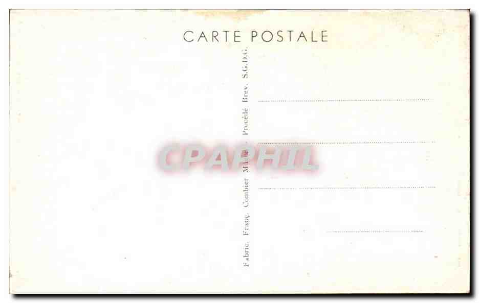 AIX-en-PROVENCE — Die Große Fontäne — Fabric. Combiet — Rückseite