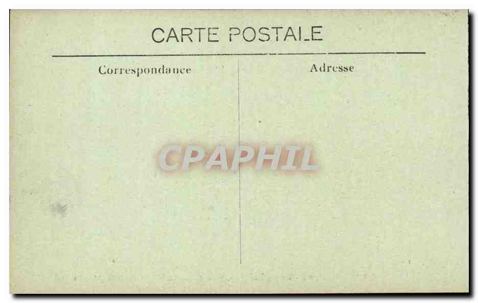 Luz CPA Vue generale prise du chateau Sainte marie — Verso