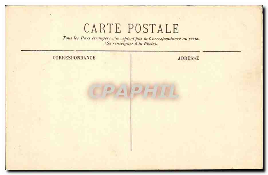 Lourdes CPA Mosaiques l'annonciation — Verso
